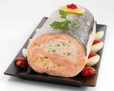 Stuffed Salmon Fillets with 2 flavours