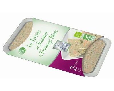 La Terrine Bio au Saumon & Fromage Blanc (2x60g)