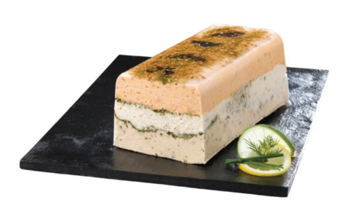 Amand Traiteur, présente sa Terrine aux trois poissons