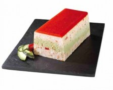 Terrine d'avocat au crabe