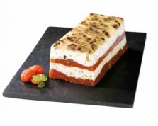 Terrine tomate mozzarella basilic Terrine tomate mozzarella basilic